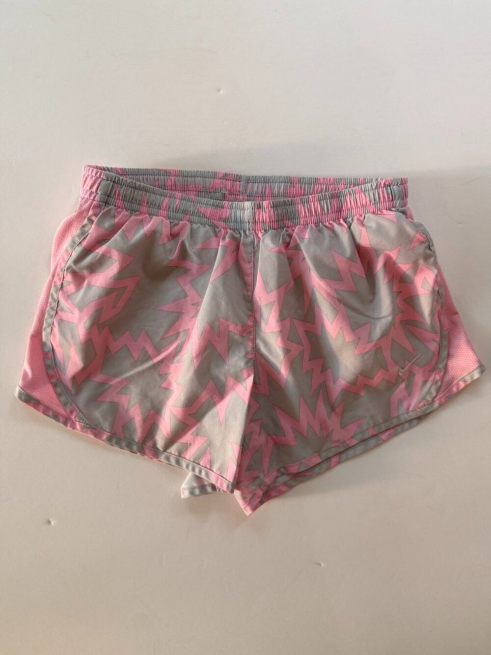 Nike Pink and Grey Shorts